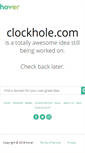 Mobile Screenshot of clockhole.com